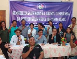 ADTL Sensibiliza Asuntu Defisiénsia Ba Instituisaun Média Iha Timor-Leste