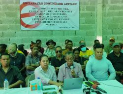 Komunidade Suku Bekora La Simu Alargamentu Estrada Ba Markasaun Daruak Husi Governu