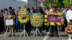 Veteranu no Autoridade Estadu Marka Prezensa iha Rezidénsia Farol Hodi Hato’o Respeitu Ikus ba Eis PR “Lú Olo”