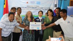 UNICEF Entrega Sistema Painél Solar ba Governu Timor-Leste.