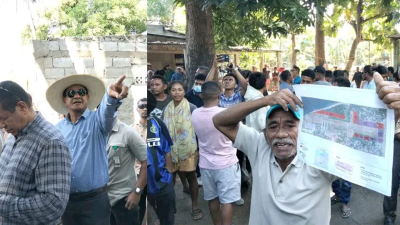 Komunidade Beto Tasi Protesta Planu Alargamentu Aeroportu Nicolau Lobato