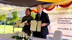 Kansei Company no CWP Global Entrega Kareta Saneamentu Rua ba CNEFP Tibar