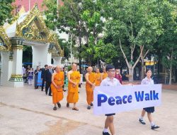 Peace Walk for Justice and Human Rights Held in Bangkok… Leaders of Thailand’s Five Major Religions Call for Fair Due Process for Elderly Pretrial Detainees