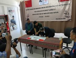 Embaixada Xina Doa $100 Mil ba ACT atu Haforsa Indústria Kafé Timor-Leste